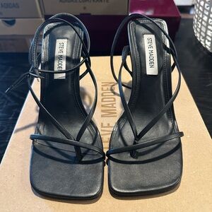 Steve Madden Annie Black Heel